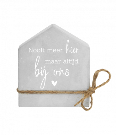 Cement house - Altijd bij ons