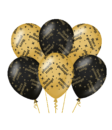Classy party balloons - Geslaagd