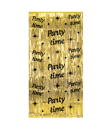 Classy Party Curtain - Party Time