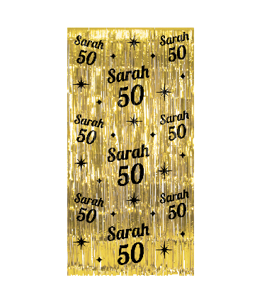 Classy Party Curtain - Sarah 50