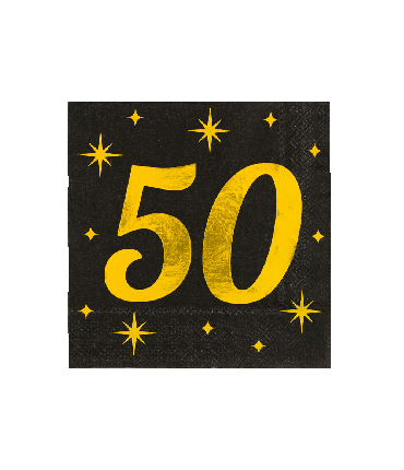 Classy Party Napkins - 50