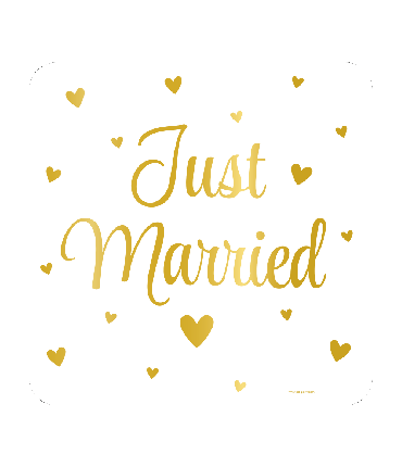 Decoration sign special - Just married 2