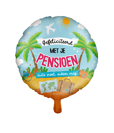 Foil balloon - Pensioen