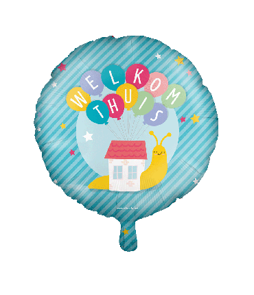 Foil balloon - Welkom thuis