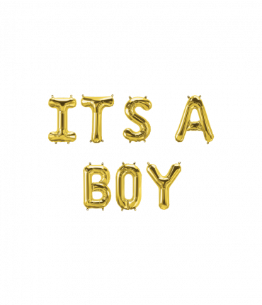 Foil balloon kit - It's a boy