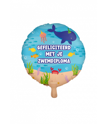 Foil balloons - Zwemdiploma