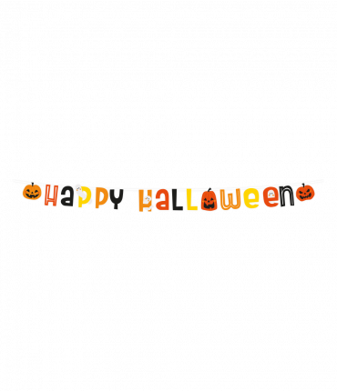 Letter banner - Halloween