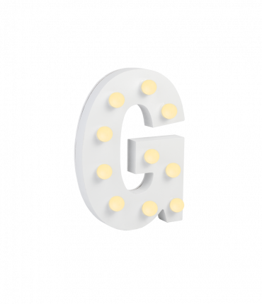 Light Letters - G