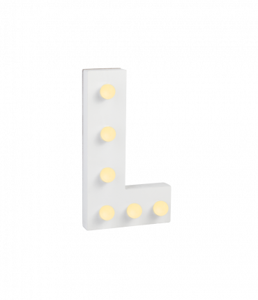 Light Letters - L