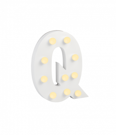 Light Letters - Q
