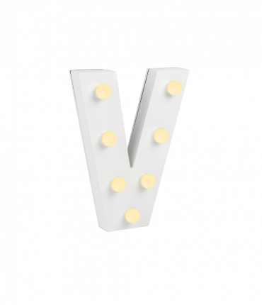 Light Letters - V