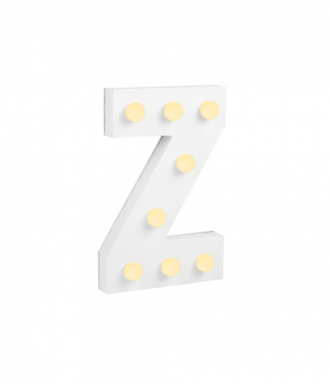Light Letters - Z