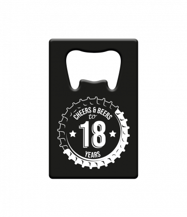 Metal beer opener - 18