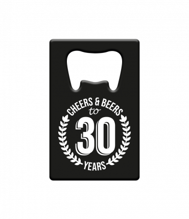 Metal beer opener - 30