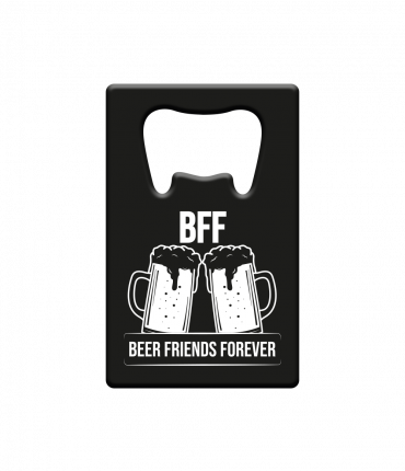 Metal beer opener - BFF
