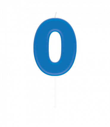 Number candle - 0