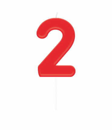 Number candle - 2