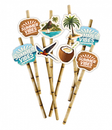 Paper straws - Summer vibes