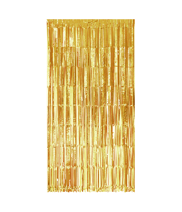 Party Curtain Basics - Gold