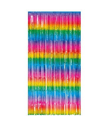 Party Curtain Basics - Rainbow
