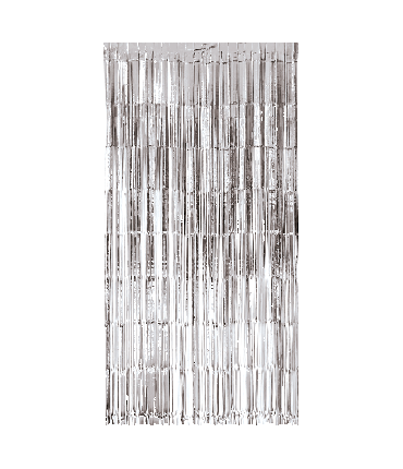 Party Curtain Basics - Silver