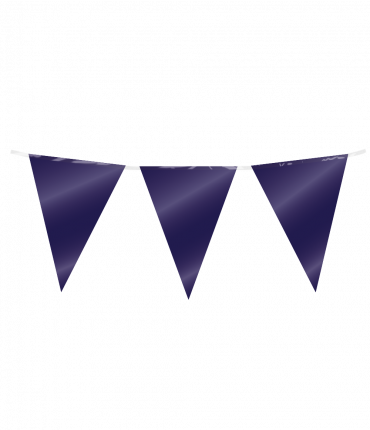 Party Flag Foil - Dark Blue