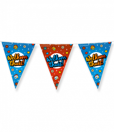 Party Flags - Welkom thuis cartoon
