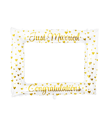 Photo frame - Just married