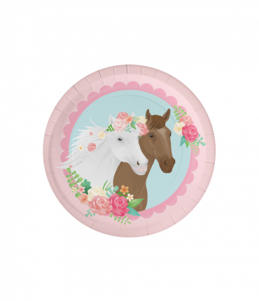 Plates - Horses
