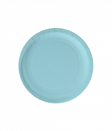 Plates - Pastel blue