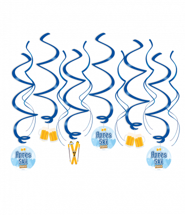 Swirl decorations - Après ski