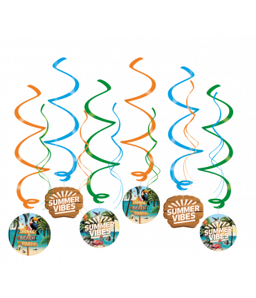 Swirl decorations - Summer vibes