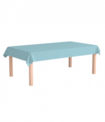 Table cloth - Pastel blue