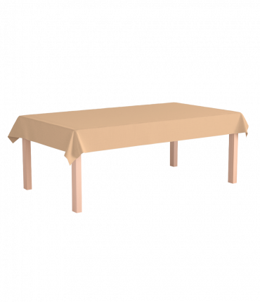 Table cloth - Pastel orange