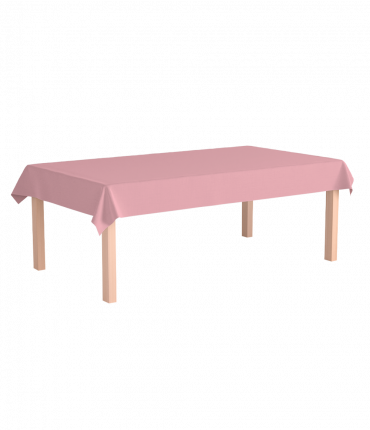 Table cloth - Pastel pink