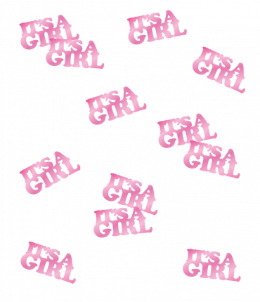 Table confetti - It's a girl