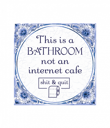 Tegels delfts blauw - Bathroom