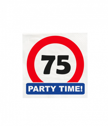 Traffic sign napkins - 75