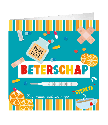 XL Greeting Cards - Beterschap