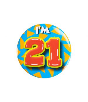 Button I'm 21