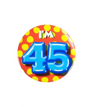 Button klein - i'm 45