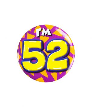 Button klein - i'm 52