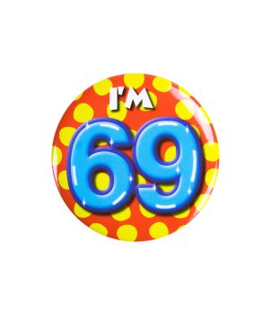 Button klein - i'm 69