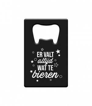 Metal beer opener - Er valt altijd wat te bieren