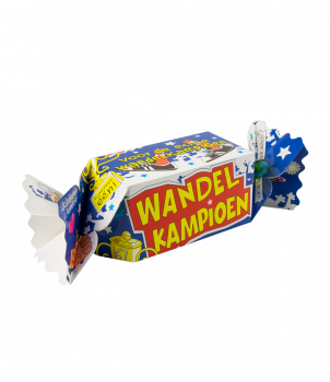 Kado/Snoepverpakking Nieuw - Wandelkampioen