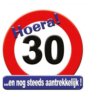 Huldeschild - 30 jaar