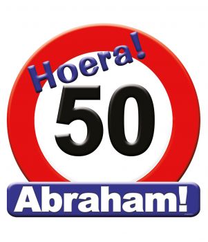 Huldeschild - 50 jaar Abraham