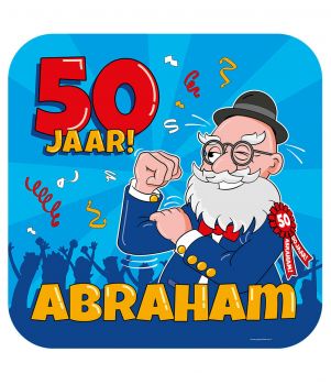 Huldeschild - Abraham cartoon