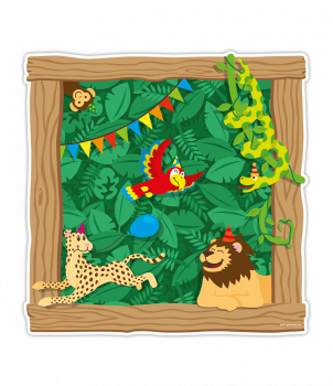 Decoration sign - Jungle