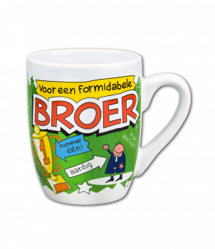 Cartoonmok Broer